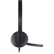 Load image into Gallery viewer, Logitech H340 USB PC Stereo Headset with Noise Cancelling Microphone