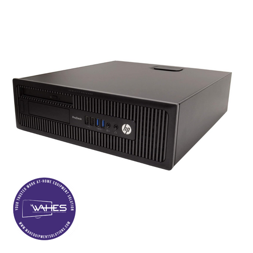 HP Prodesk 600 G1 SFF Refurbished GRADE A Desktop CPU Tower ( Microsoft Office and Accessories): Intel i3-4130 @ 3.2 Ghz| 8GB Ram| 500 GB HDD|Call Center Work from Home|School|Office