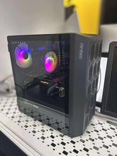 Load image into Gallery viewer, BLACK CUSTOM ANTEC GAMING Refurbished GRADE A Desktop CPU Tower ( Microsoft Office and Accessories): Intel i5-10400 @ 3.4 Ghz  NVIDIA 1080 8GB RGB BUILD| 16GB Ram| 256GB SSD 1 TB HDD|WIN 11 PRO|Arise Work from Home Ready