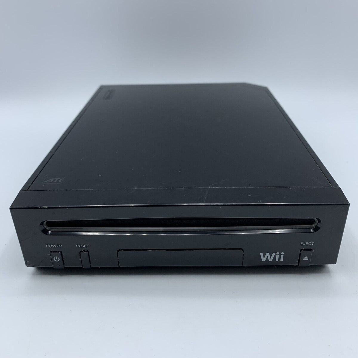 Wii RVL-101 CONSOLE ONLY- no power supply Black | vintage – Work