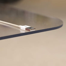 Load image into Gallery viewer, Crystal Clear 1/5" Thick 47" x 35" Heavy Duty Hard Chair Mat |Suitable for Carpet or Hard Floor