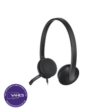 Load image into Gallery viewer, Logitech H340 USB PC Stereo Headset with Noise Cancelling Microphone