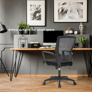 Ergonomic Office Modern Mesh Swivel Computer Chair with Lumbar Support Arms