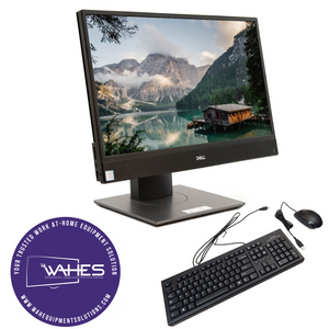 Dell Optiplex 5260 - 21.5"  Refurbished GRADE A All-In-One PC|Intel i5-8500 @ 3.4 Ghz| 8GB Ram| 128GB SSD|WIN 11|Arise Work from Home Ready