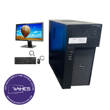 Load image into Gallery viewer, Dell Precision t1700 Refurbished GRADE A Single Desktop PC Set (19-24&quot; Monitor + Keyboard and Mouse Accessories): Intel i5-4590 @ 3.4 GHz|8GB Ram|500 GB HDD| Call Center Work from Home|School|Office