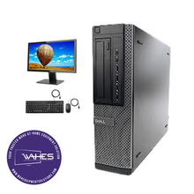 Load image into Gallery viewer, Dell Optiplex 790 DT Refurbished GRADE B Single Desktop PC Set (19-24&quot; Monitor + Keyboard and Mouse Accessories): Intel i3-3220|4GB Ram|320 GB HDD|Work from Home Ready|School|Office