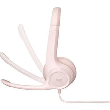 Load image into Gallery viewer, Logitech H390 Pink - Noise Cancelling USB Headset
