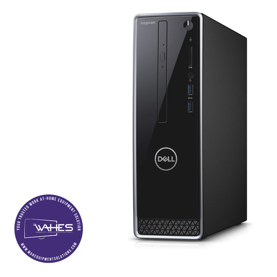 Dell Inspiron 3471 Refurbished GRADE A Desktop CPU Tower ( Microsoft Office and Accessories):Pentium Gold G5420| 4GB RAM| 128 GB SSD |WIN 11 PRO|Arise Work from Home Ready