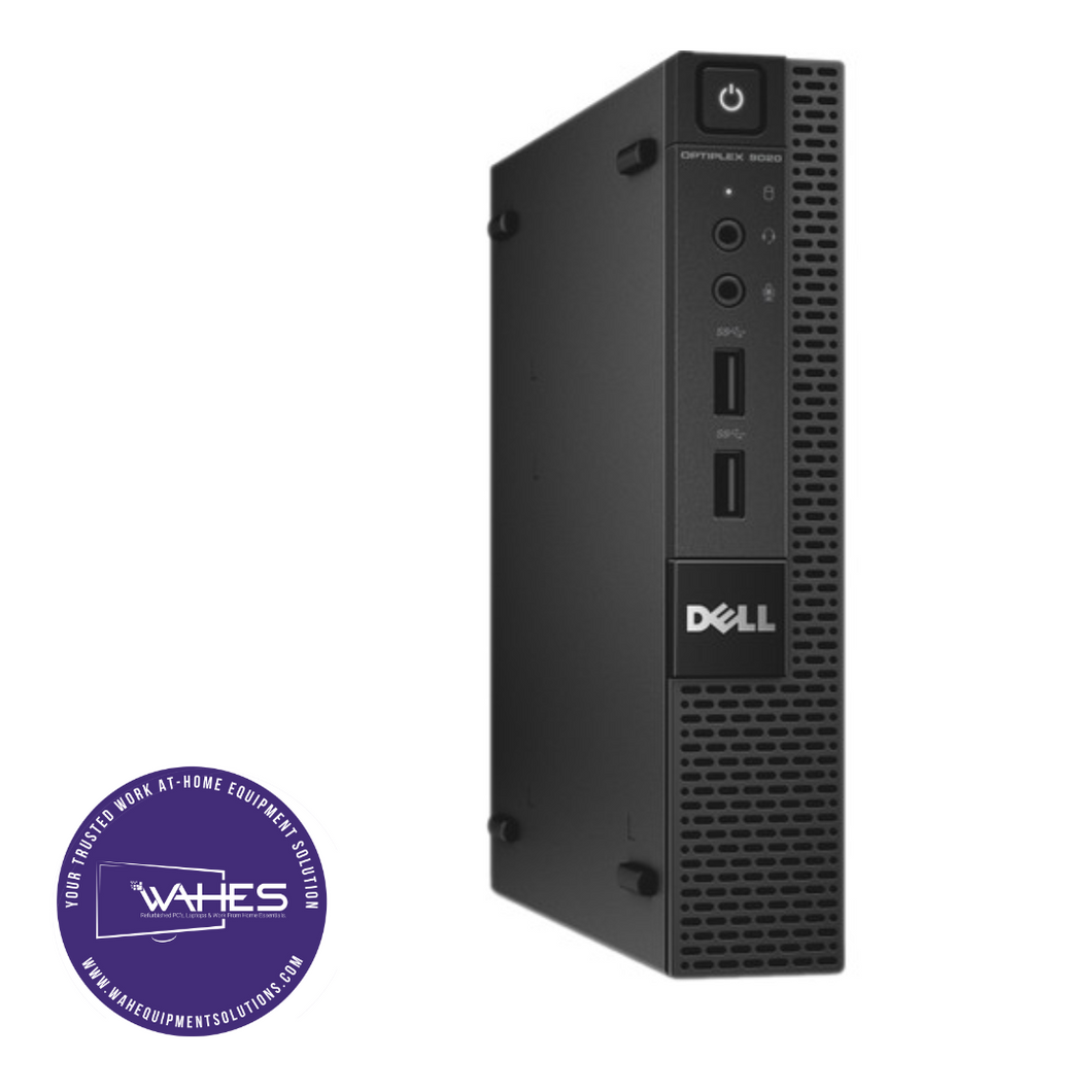 Dell Optiplex 9020 Micro Refurbished GRADE A Desktop CPU Tower ( Microsoft Office and Accessories): Intel i7-4785T| 8GB Ram| 500 GB SSHD|Call Center Work from Home|School|Office
