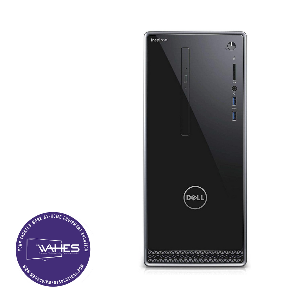 Dell Inspiron 3668 DT Refurbished GRADE B Desktop CPU Tower ( Microsoft Office and Accessories): Intel i5-7400 @ 3.4 Ghz| 8GB Ram| 128 GB SSD|WIN 11|Arise Work from Home Ready