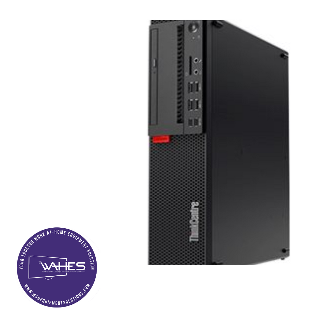 Lenovo M910s SFF Refurbished GRADE A Desktop CPU Tower ( Microsoft Office and Accessories):  Intel i5-7500 @ 3.4 Ghz| 8GB Ram| 2TB HDD|Arise Work from Home Ready