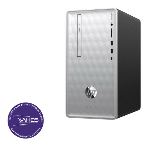 HP 590 DT  Refurbished GRADE B Desktop CPU Tower ( Microsoft Office and Accessories): Ryzen 3-2200G @ 3.4 Ghz| 8GB Ram|120 GB M.2 SSD|Arise Work from Home Ready