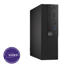 Load image into Gallery viewer, Dell Optiplex 3050 SFF Refurbished GRADE A Single Desktop PC Set (19-24&quot; Monitor + Keyboard and Mouse Accessories): Intel i5-7500 @ 3.4 GHz| 4GB Ram| 128GB SSD|Arise Work from Home Ready
