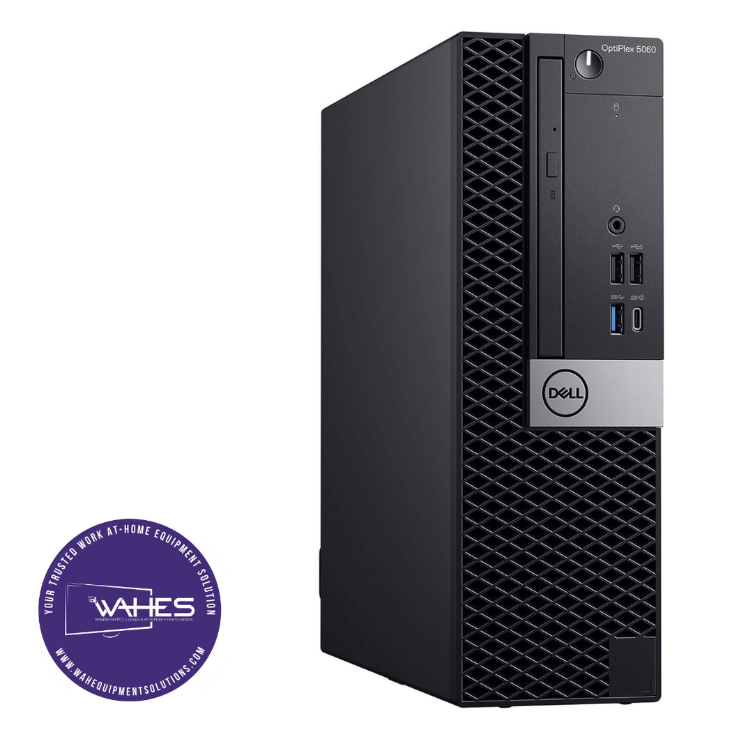 Dell Optiplex 5060 SFF Refurbished GRADE A Desktop CPU Tower ( Microsoft Office and Accessories): Intel i5-7500 @ 3.4 GHz| 8GB Ram|128GB SSD|WIN 11|Arise Work from Home Ready