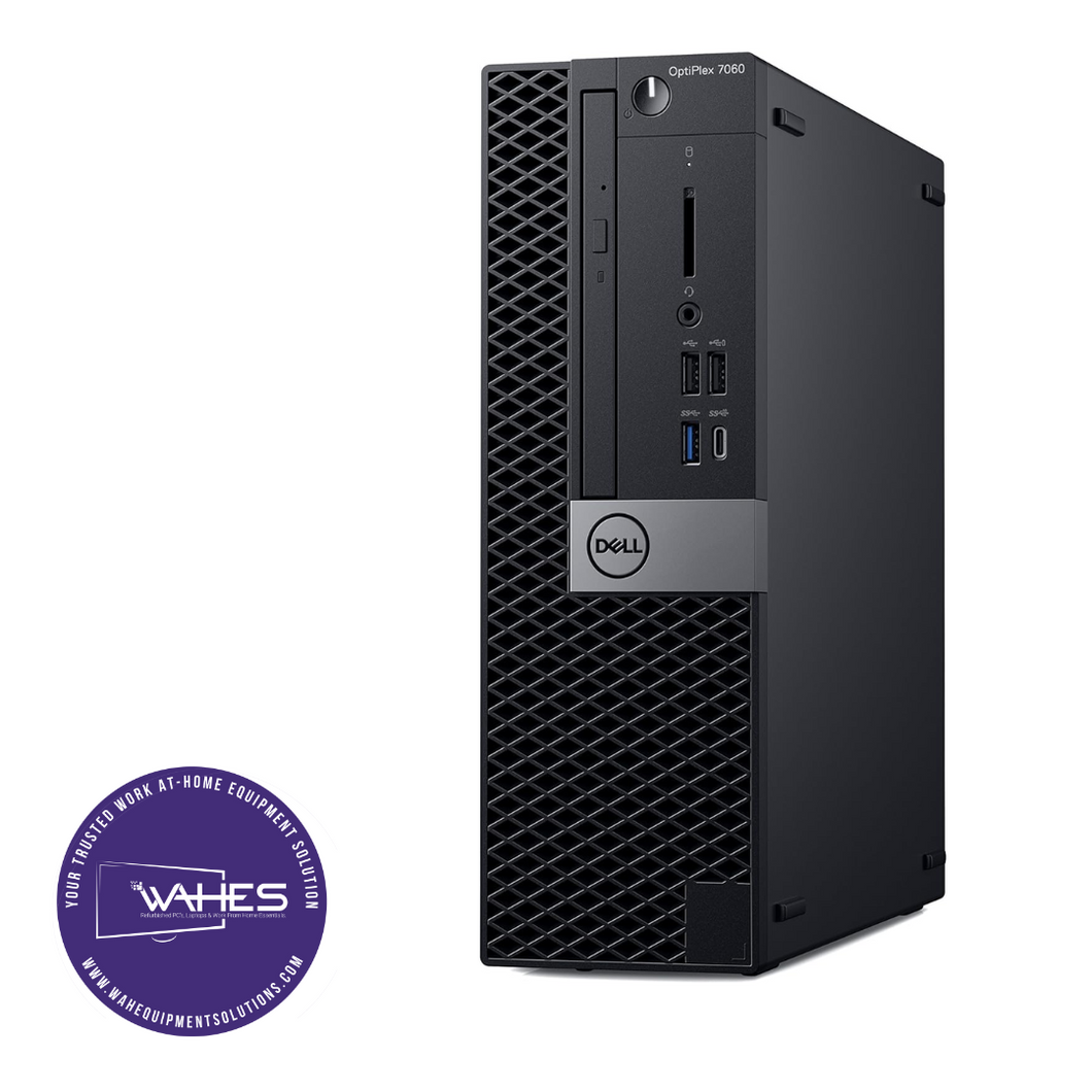 Dell Optiplex 7060 SFF  Refurbished GRADE A Desktop CPU Tower ( Microsoft Office and Accessories):   Intel i7-8700 @ 3.4GHZ| 8GB Ram| 128GB SSD|Arise Work from Home Ready