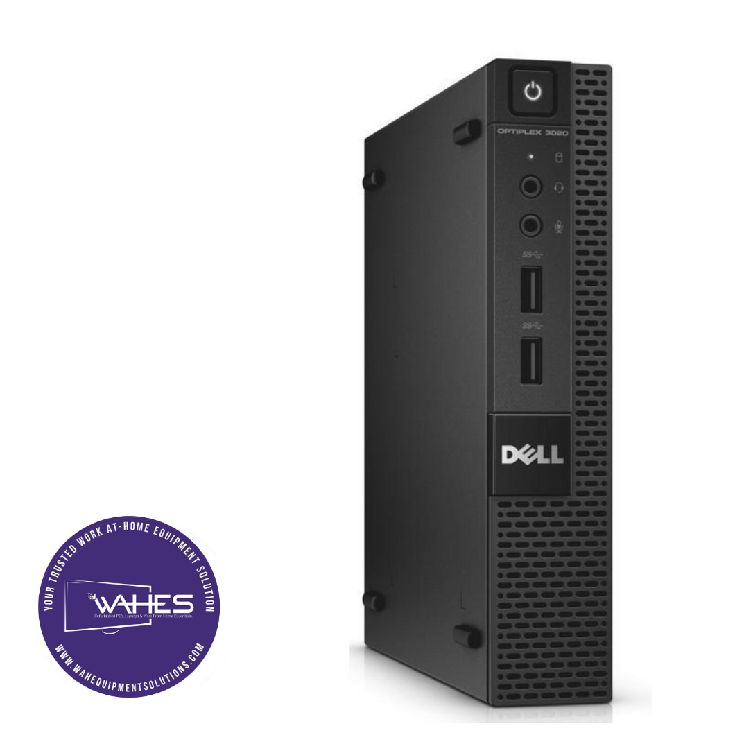 Dell Optiplex 3020 Micro Refurbished GRADE A Desktop CPU Tower ( Microsoft Office and Accessories): Intel i5-4590T @ 2.2 Ghz| 8GB Ram| 250GB SSHD|Call Center Work from Home|School|Office
