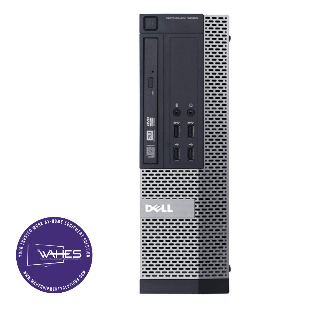 Dell Optiplex 9020 DT Refurbished GRADE B Desktop CPU Tower ( Microsoft Office and Accessories): Intel i7-4770K @ 3.4 Ghz| 8GB Ram| 320 GB HDD| Call Center Work from Home|School|Office
