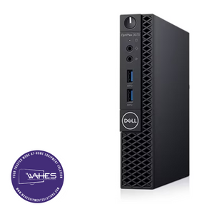 Dell Optiplex 3070 Micro Refurbished GRADE A Desktop CPU Tower ( Microsoft Office and Accessories): Intel i5-8500T @ 2.2 GHz| 8GB Ram| 250 GB SSD|Arise Work from Home Ready