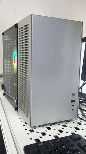 GREY CUSTOM GRATE PC Refurbished GRADE A Desktop CPU Tower ( Microsoft Office and Accessories): Intel i5-10400 @ 3.4 Ghz NVIDIA 1070 8GB RGB BUILD| 16GB Ram| 256GB SSD 500GB HDD|WIN 11 PRO|Arise Work from Home Ready