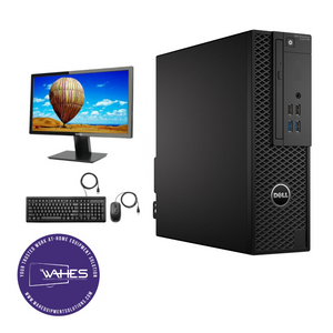 Dell Precision 3420 Refurbished GRADE A Single Desktop PC Set (20-24" Monitor + Keyboard and Mouse Accessories):Xeons |8gb ram| 128GB SSD|WIN 11 PRO|Call Center Work from Home|School|Office
