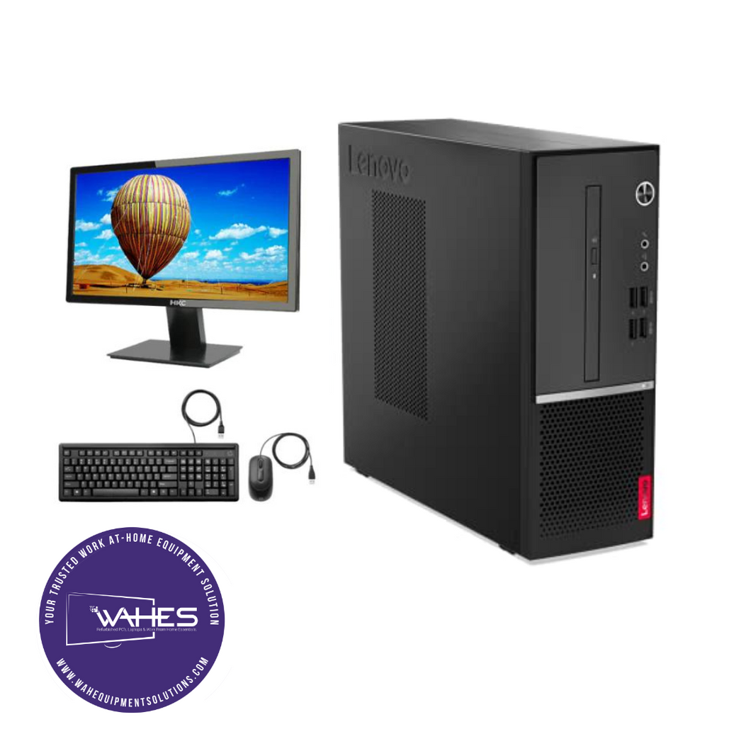 Lenovo V50s Refurbished GRADE A Single Desktop PC Set (20-24