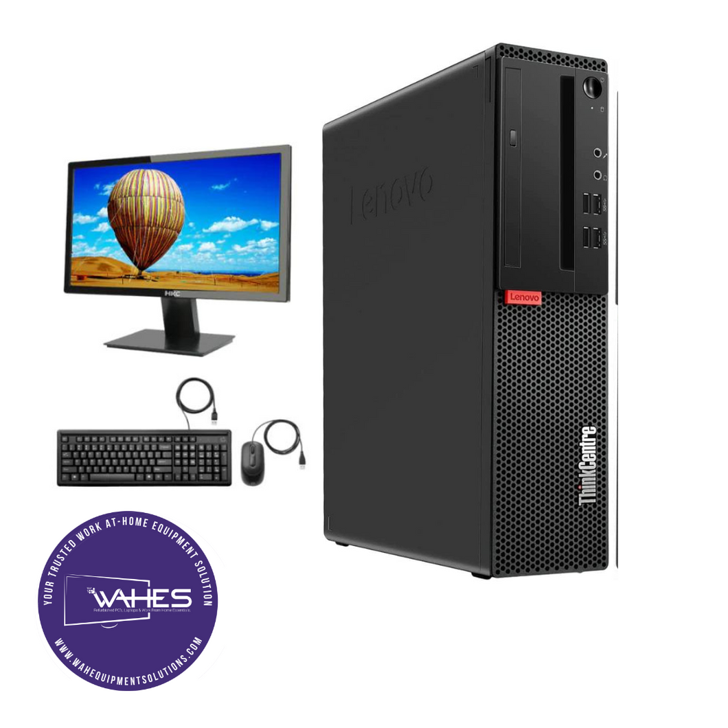 Lenovo M710s Refurbished GRADE B Single Desktop PC Set (20-24