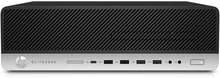 Load image into Gallery viewer, HP ELITEDESK 800 G4 SFF Refurbished GRADE B Single Desktop PC Set (20-24&quot; Monitor + Keyboard and Mouse Accessories): Intel i5-8500 8GB| Ram 128 GB SSD|WIN 11|Arise Work from Home Ready