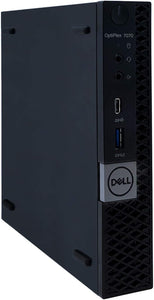 DELL OPTIPLEX 7070 MICRO Refurbished GRADE A Desktop CPU Tower ( Microsoft Office and Accessories): Intel i5-9500 @ 3.4 Ghz| 8GB Ram| 256 GB SSD|WIN 11 PRO|Arise Work from Home Ready