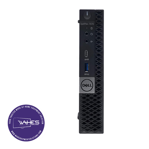 DELL OPTIPLEX 7070 MICRO Refurbished GRADE A Desktop CPU Tower ( Microsoft Office and Accessories): Intel i5-9500 @ 3.4 Ghz| 8GB Ram| 256 GB SSD|WIN 11 PRO|Arise Work from Home Ready