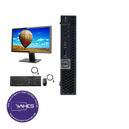 Dell Optiplex 7060 SFF Refurbished GRADE B Single Desktop PC Set (20-24