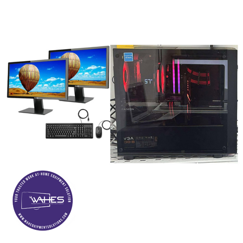 THERMALTAKE CUSTOM PC Refurbished GRADE A Dual Desktop PC Set (20-24