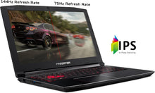 Load image into Gallery viewer, Acer Predator Helios PH315-51 15.6" Refurbished Laptop (Gr-A): Intel i7-8750H 2.2GHz|16GB RAM|256GB SSD|WIN 11 PRO|Arise Work from Home Ready