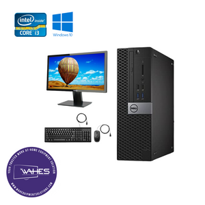 Dell Optiplex 5040 DT Refurbished GRADE A Single Desktop PC Set (19-24" Monitor + Keyboard and Mouse Accessories): Intel i7-6700 @ 3.4 Ghz| 8GB Ram| 320 GB HDD|Arise Work from Home Ready