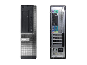 Dell Optiplex 7010 DT Refurbished GRADE B Dual Desktop PC Set (19-24" Monitor + Keyboard and Mouse Accessories): Intel i5-3470  @ 3.4 Ghz|8GB Ram|500GB HDD|Work from Home Ready|School|Office