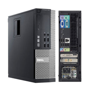 Dell Optiplex 7010 SFF Small Size Refurbished GRADE B Single Desktop PC Set (19-24" Monitor + Keyboard and Mouse Accessories): Intel i5-3570|@3.4 Ghz|8GB Ram|320GB HDD| Work from Home Ready|School|Office