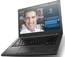 Load image into Gallery viewer, Lenovo Thinkpad T460 14" Refurbished Laptop (Gr-A): Intel i5-6300U 2.40GHz | 8GB RAM | 256GB SSD | WIN 11 PRO | Arise Work from Home Ready