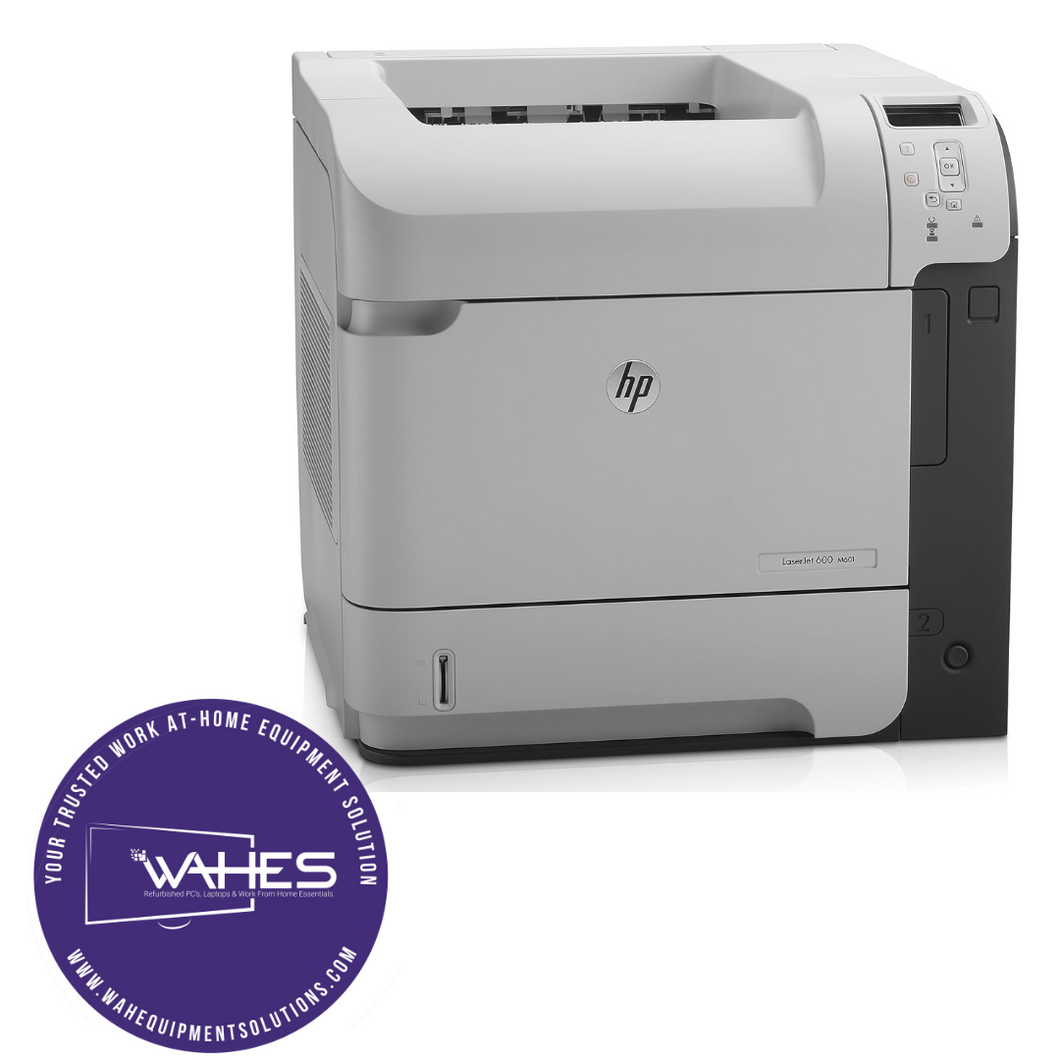 HP LaserJet 600 M601 Wired Monochrome Printer - Renewed GRADE A