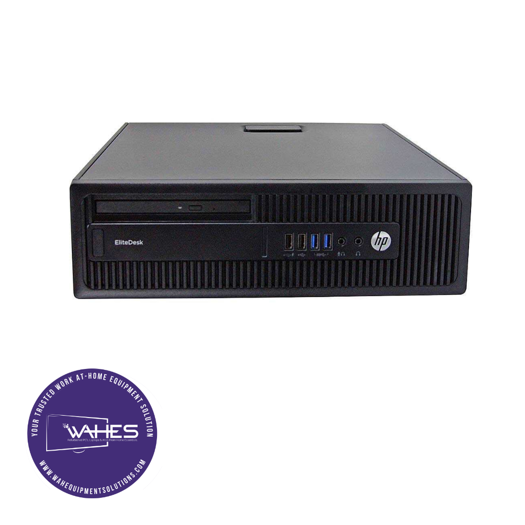 HP Elitedesk USFF Refurbished GRADE A  Desktop CPU Tower ( Microsoft Office and Accessories): Intel i5 |8GB RAM| 256 GB SSD|WIN 11 PRO| Arise Work from Home Ready