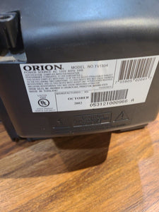 Orion TV1334 with remote 13" CRT Color TV