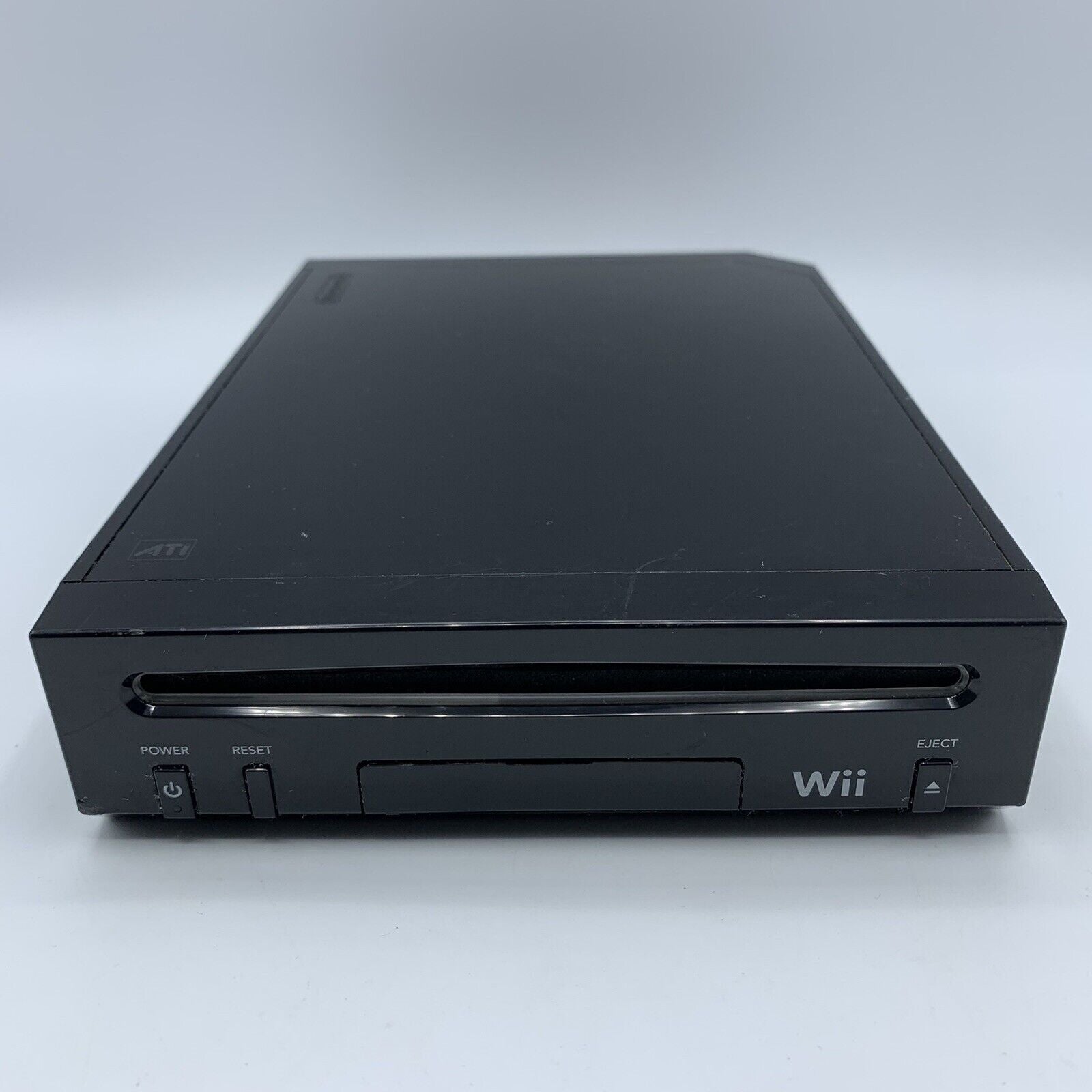 Wii RVL-101 CONSOLE ONLY- no power supply Black | vintage – Work