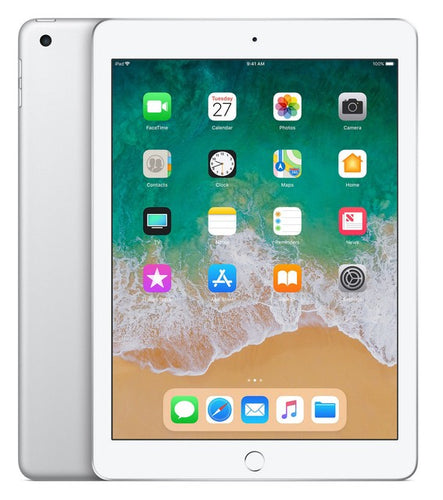 Apple iPad A1893 silver -ios 17.8 32GB| GRADE A Renewed