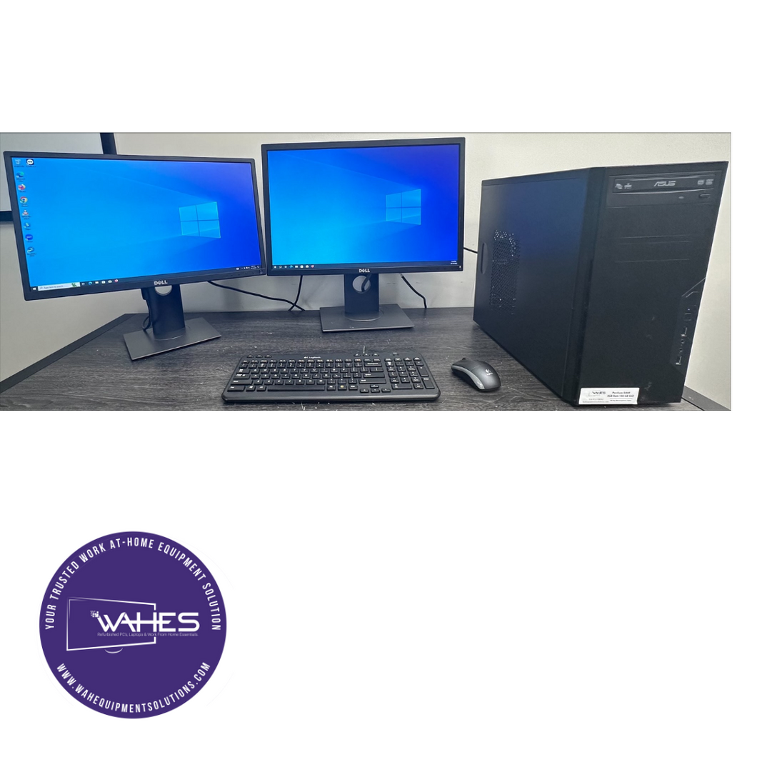 ANTEC CUSTOM CASE DT Refurbished GRADE B Dual Desktop PC Set (19-24