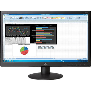 HP V241p 23.6" Widescreen LED Backlit LCD Monitor Renewed