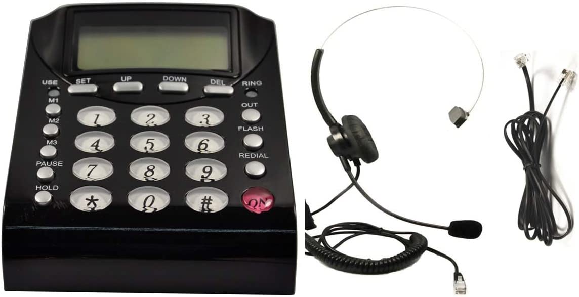 WFH Office Telephone Call Center Dialpad Headset – Work At-Home