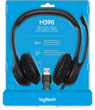 Load image into Gallery viewer, Logitech H390 - Noise Cancelling USB Headset