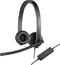 Load image into Gallery viewer, Logitech USB Headset H570e Stereo with Noise Cancelling Microphone