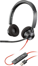 Load image into Gallery viewer, Plantronics - Blackwire 3320, Wired, Dual-Ear (Stereo) Headset