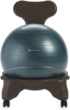 Load image into Gallery viewer, Gaiam Classic Balance Ball Premium Ergonomic Chair