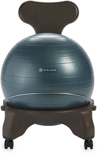 Gaiam Classic Balance Ball Premium Ergonomic Chair