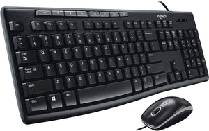 Logitech Media Combo MK200 Full-Size Keyboard